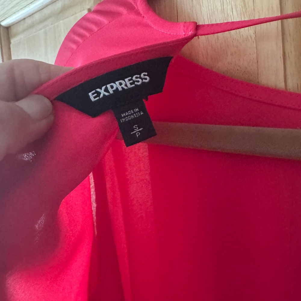 Express Women's Red Blouse